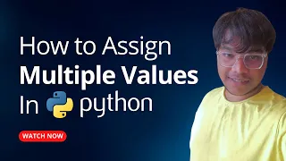 How to Assign Multiple Values in Python Python For Beginners 2023 Python Soldiers