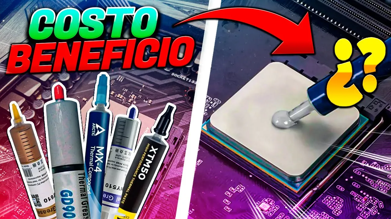 Las Mejores Pastas Termicas Para TU PC ✅Costo Y Beneficio