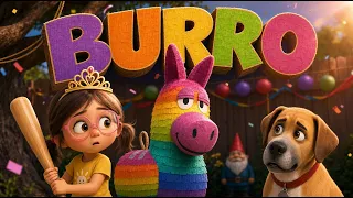 BURRO | A Piñata Who Refuses to Break (Animated Short)