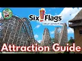 Six Flags Great Adventure RIDES ATTRACTIONS - 2025