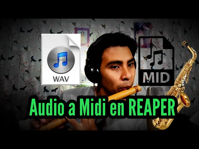 Download MP3 Convertir AUDIO a MIDI en REAPER