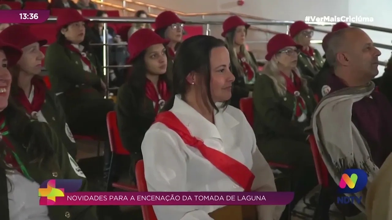 Grande encenação da tomada de Laguna terá novidades