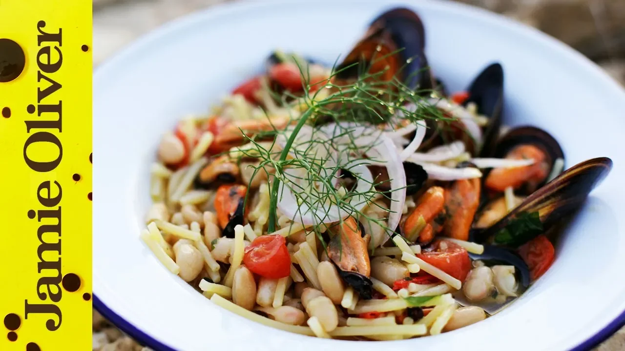 Seafood Pasta with Cannellini Beans   Gennaro Contaldo