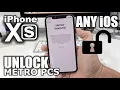 How To Unlock iPhone XS From Metro PCS to Any Carrier