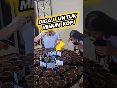 Pekerjaan Impian Pencinta Kopi! #halunik #facts #bonsai