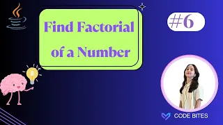 Factorial of a Number in Java Simple Program for Beginners
