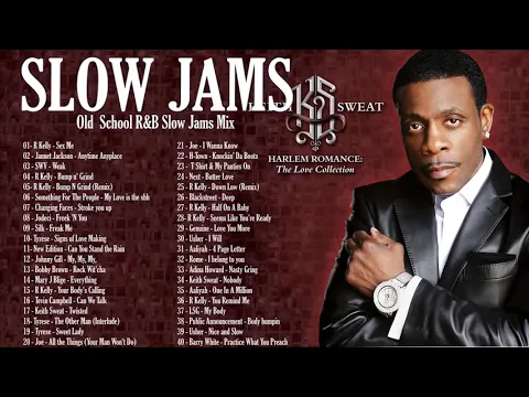 Download MP3 OLD SCHOOL SLOW JAMS MIX - Keith Sweat, R  Kelly ,Joe , Tyrese \u0026 More