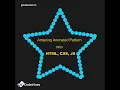 Amazing Animated Pattern with HTML CSS JavaScript