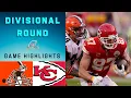 Browns vs Chiefs Divisional Round Highlights NFL 2020 Playoffs