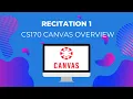 1 CS170 Canvas Intro