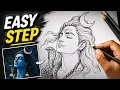 How to draw lord Shiva drawing Mahadev drawing Shiv ji drawing