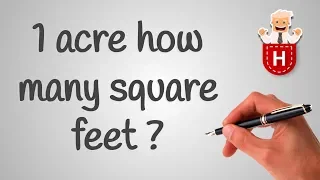 1 acre how many square feet