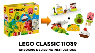 LEGO CLASSIC 11039 ideas Unboxing and Building instructions