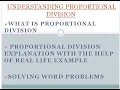 Understanding Proportional Division-Free Online Education