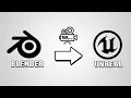 Blender Camera Movement to Unreal Engine 5 Tutorial