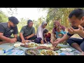 Lagu NIKMATNYA GURAME BAKAR SEGAR DIPAGI HARI! DIPINGGIR SUNGAI BARENG KELUARGA!