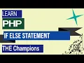 PHP If else Statement Tutorial in Hindi Urdu