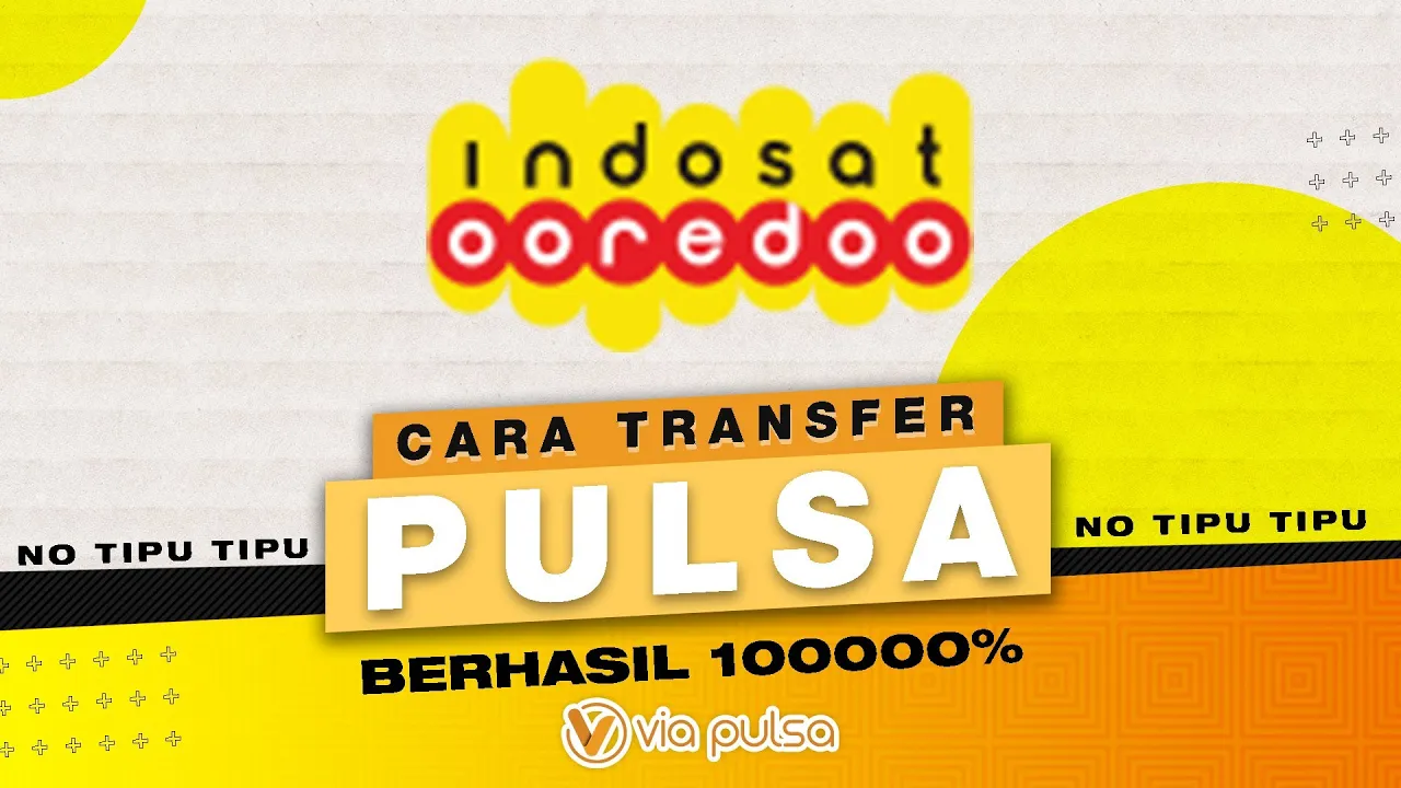 Cara terbaru transfer pulsa indosat 2021. 