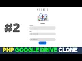 Online drive app with Javascript PHP Google cloud clone Quick programming tutorial