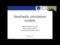 Stochastic Simulation Models Introduction Borchering MMED 2021