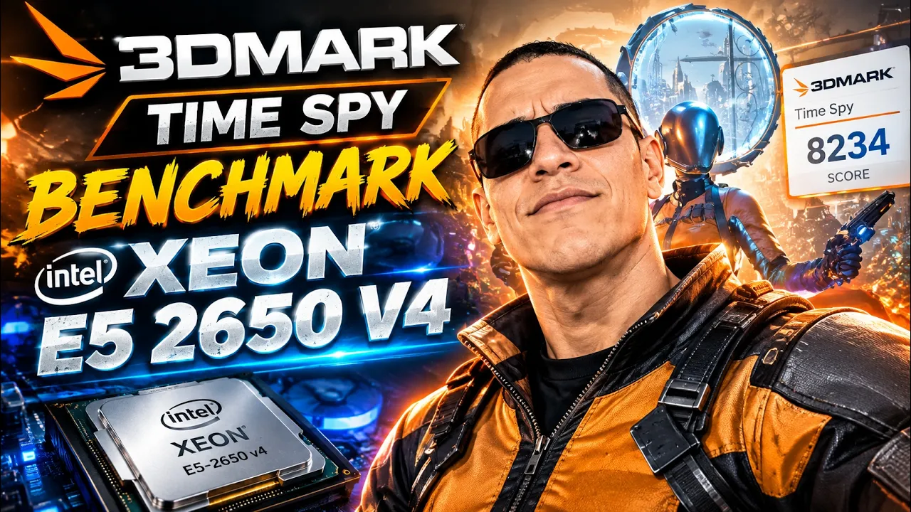 Xeon no 3DMark TimeSpy | Fluiu?