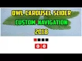 Owl carousel Slider Custom navigation and pagenation - Owl carousel