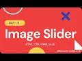 Image Slider 30 Projects in 30 Days with Vanilla JS HTML CSS Javascript