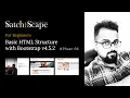 Basic HTML Tutorial with Bootstrap v4 5 2 HTML5 CSS3 for Beginners Phase06
