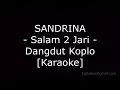 Sandrina - Goyang 2 Jari (Cover Dangdut Koplo Karaoke No Vokal|)