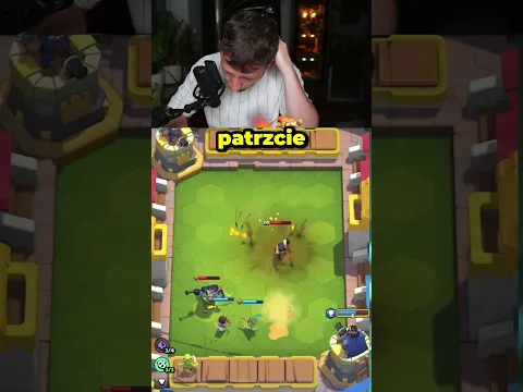 PRAWIE TO WYGRAŁEM🤣 #clashroyale #clashroyalepolska