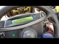 How To - Change the display service and operator language on a Hyster Fortens series