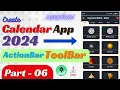 Calendar App 2024 Tutorial Part - 06 How to create a Action in Android Studio