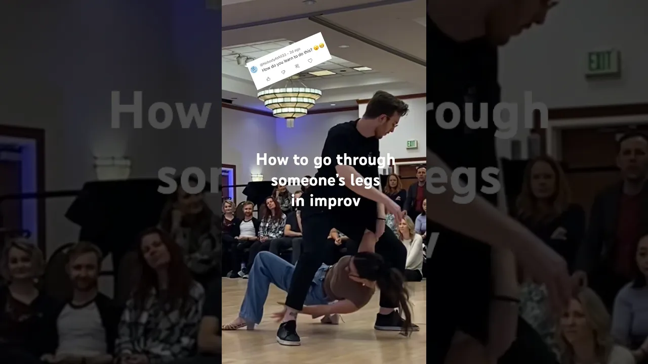 How It Works No. 1 - Through the Legs | #westcoastswing #tricks #improv #dance