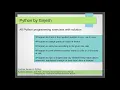 Q 33 to Q 37 Python - Solved Practice Exercises
