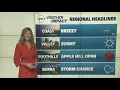 Coastal fog valley sun Sierra clearing for weekend California Weather