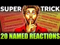 Trick to learn 20 Name Reactions in Organic Chemistry Cass 12