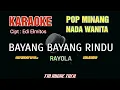 Download Lagu BAYANG BAYANG RINDU KARAOKE POP MINANG NADA CEWEK