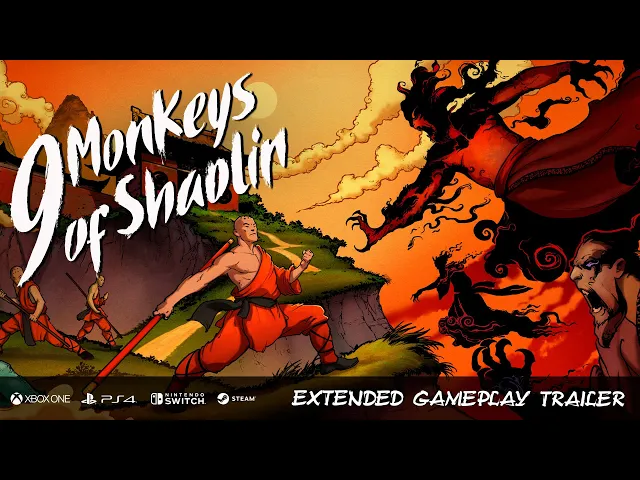 [ESRB] 9 Monkeys of Shaolin — Extended Gameplay Trailer