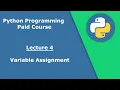 Python for beginners variables assigning values - urdu hindi