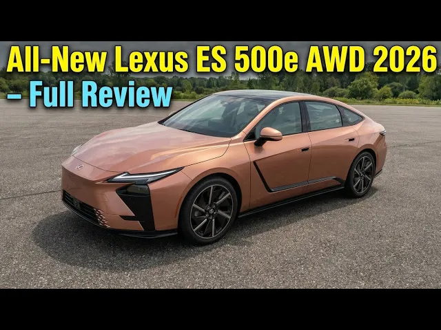 2026 Lexus ES 500 Review: The Undisputed King of Quiet Luxury Sedans