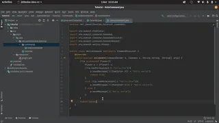 Minecraft Spigot Coding Part 2 Creating a simple hello world command