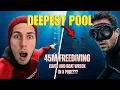 Inside Europe s Deepest Pool 45 Meters Down
