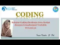Belajar Coding Berbasis Java Script dengan Grasshopper Variable