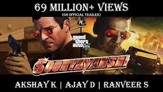 sooryavanshi official trailer spoof akshay k ajay d ranveer s katrina k rohit shetty gta5