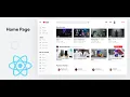 YOUTUBE CLONE with REACT JS REDESIGN 1 HOUR