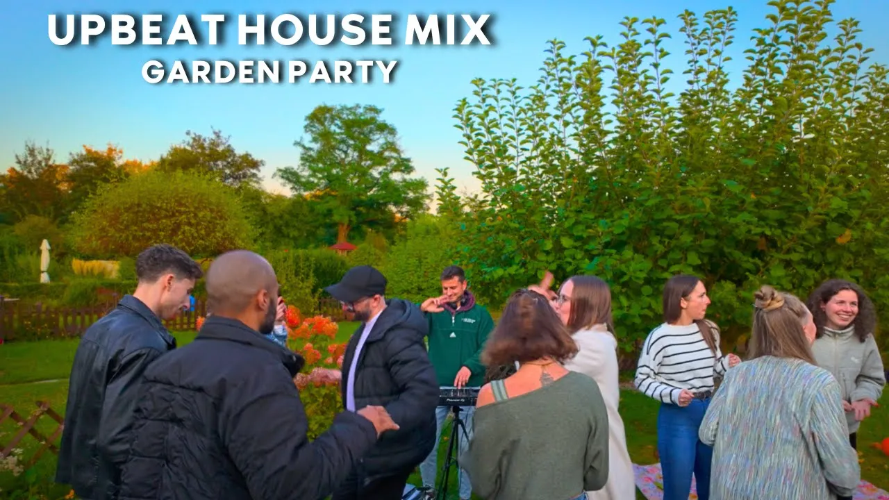 upbeat house mix - groovy garden party 🏡