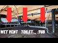 2 Ways to pipe a bathroom group DIY guide