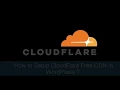 How to Setup CloudFlare Free CDN in WordPress - godaddy