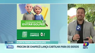 Chapecó: Procon lança cartilha para proteger idosos de golpes