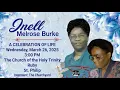 A Service of Celebration for the life of Inell Burke